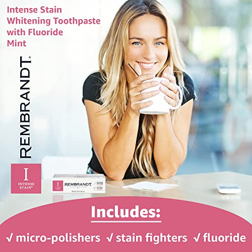 Pasta De Dientes Rembrandt Mint Whitening 2x100ml