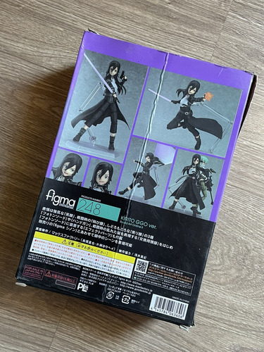 Kirito Ggover Sword Art Online Ii - Figma (Usado)