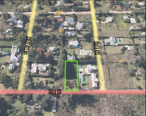 Lote En Venta En Villa Elisa Barrio Las Retamas