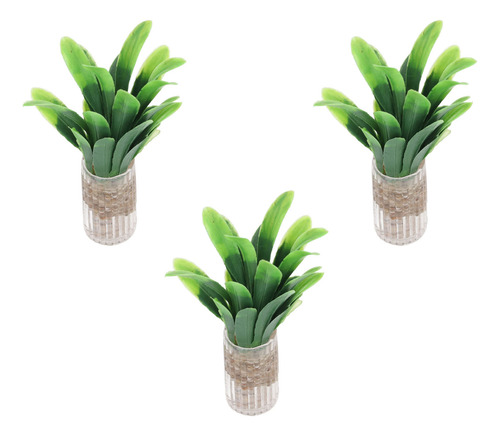 Planta De Casa De Muñecas En Miniatura, Modelo En Maceta Art