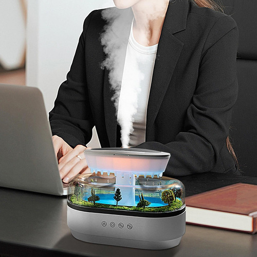 Humidificador De Aire Con Forma De Gota De Lluvia, Difusor