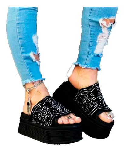 Zapatos plataforma alta mujer sale