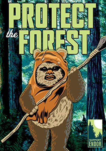 Star Wars - Protege El Bosque - Rompecabezas De 500 Piezas