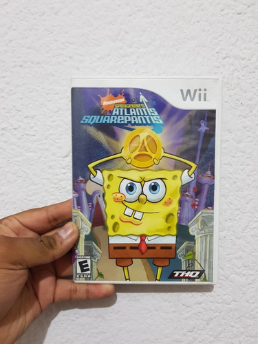 Spongebob's Atlantis Squarepants Nintendo Wii 