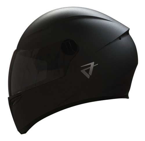 Imagen 3 de 6 de Casco Integral V50 Monochrome Negro Mate Talle L Cuotas