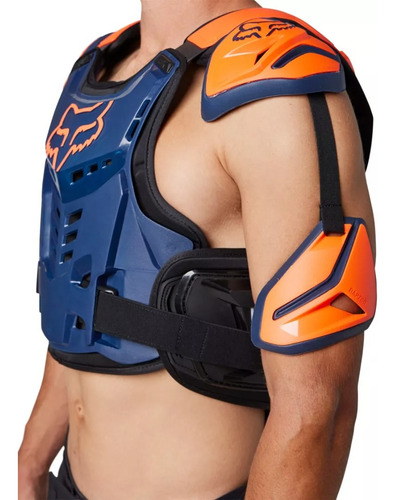 Pechera Fox - Raptor Vest, Ce Naranja Motocross Moto Enduro
