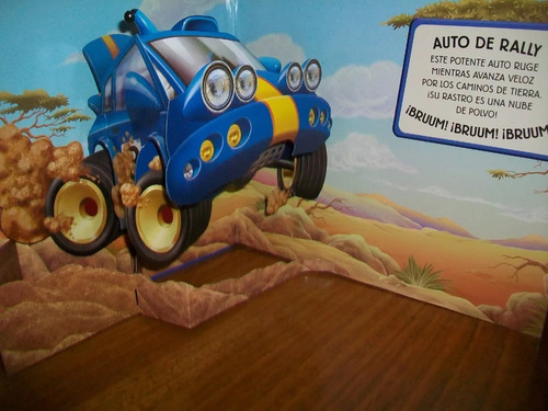 Libro Autos 3d Atoda Maquina-sobre Ruedas-el Gato De Hojalat (Usado)