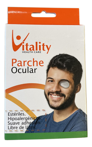 Parche Ocular Adultos Vitality  X 12 Unidades Esteriles