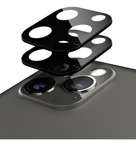 Pack 2 Micas 3d Para Cámara Trasera iPhone Cristal Templado