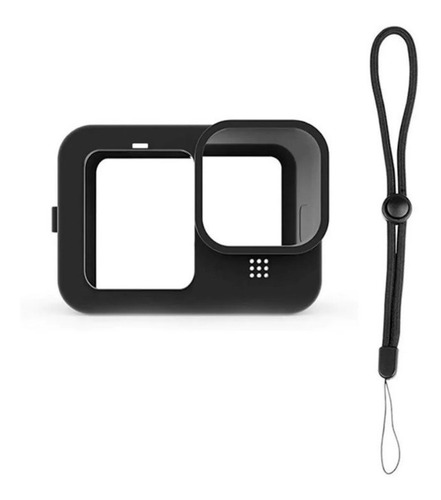 Imagen 5 de 7 de Protector Funda De Silicona Gopro Hero 9 Agregar Mas Data