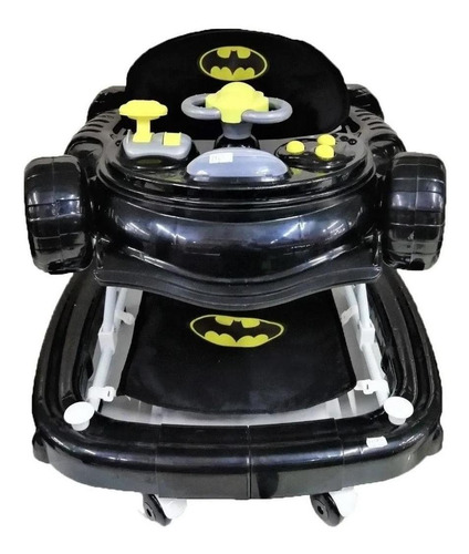Imagen 3 de 4 de Andadera Mecedora Bebe Aeiou Batman Musical 2 En 1