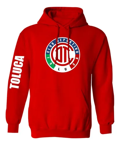 comprar Sudadera Mod Deportivo Toluca Liga Mx Estampado En Vinil