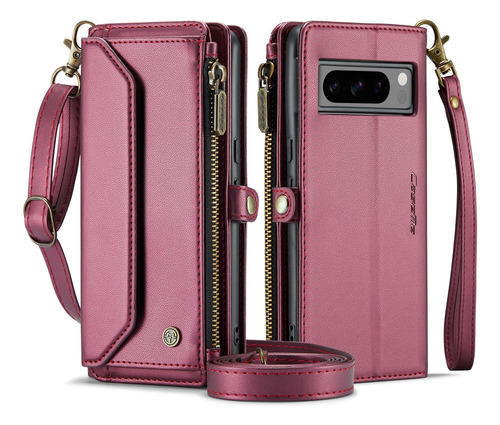 Suitable For Google Pixel 8 Pro Mobile Phone Case, Card Slot Mobile Phone Leather Case Multifunctional Mobile Phone Case