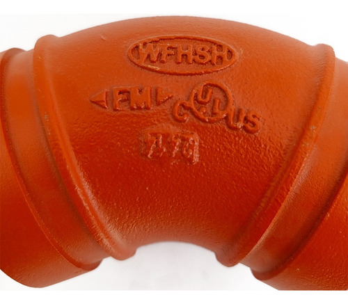Codo Ranurado De 2.5 PuLG 45 Grados