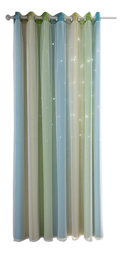 Cortinas Coloridas Curtain Star Window Kids (40 Unidades Liv