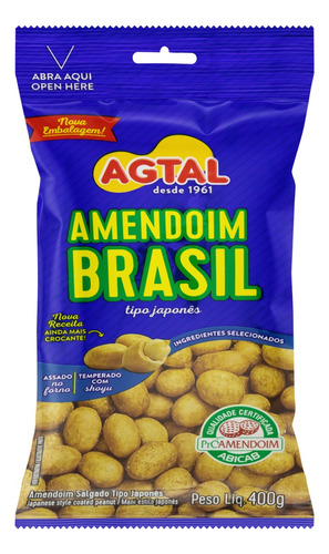 Amendoim Agtal Japonês 400 g