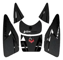 Comprar Protector De Tanque V-strom Suzuki Carbono Resina Designpro