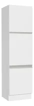 Comprar Mueble De Cocina Despensa 3 Puertas Glamy 60 Cm Blanco