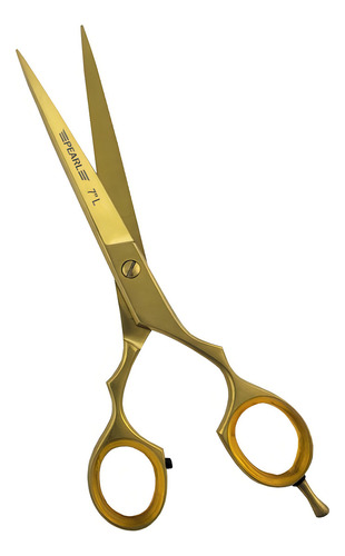 Tijeras láser profesionales de 7.0 hilos CORS INOX de color dorado
