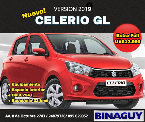Suzuki Celerio Gl / 2021 / Extra Full / Caja Automatica!