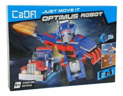 Cada Optimus Robot Bloques Para Armar ... En Magimundo !!!