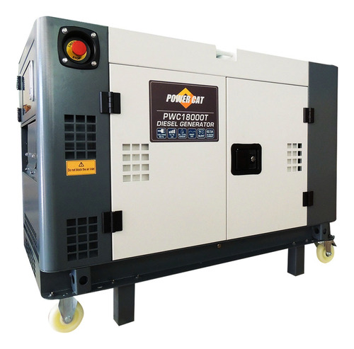 Generador Diesel Acustico Powercat 18000