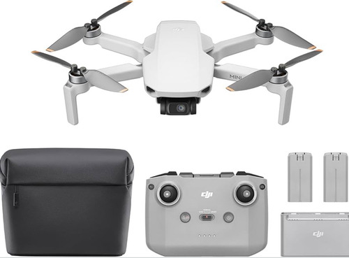 Drone Dji Mini 4k Fly More Combo 3 Baterías - 93 Minutos Gris