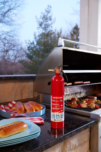 Home1-2, Standard Home Fire Extinguisher, Red, 2pack Cci
