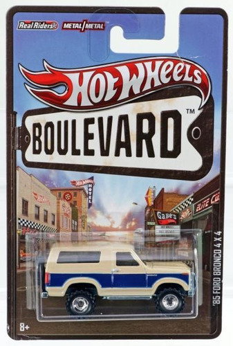 Hot Wheels Boulevard Ford Bronco 4x4 1985