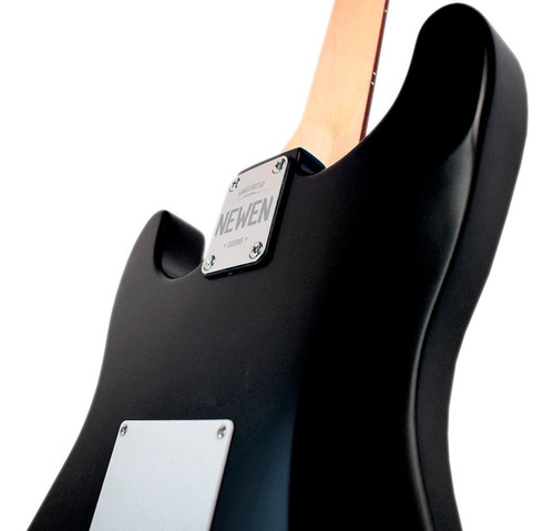 Imagen 8 de 10 de Guitarra Eléctrica Newen Stratocaster St Negro Con Palanca