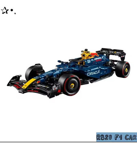 Bloco De Montar Legoo F1 Red Bull 2025 - 1639 Peças 1639 Red Bull