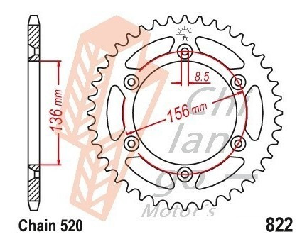 Kit De Sprockets Para Suzuki Dr350 S-l,m,n,p Sk42b 90-93
