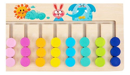 Juego Lógica Combinación Colores (9 Colores)