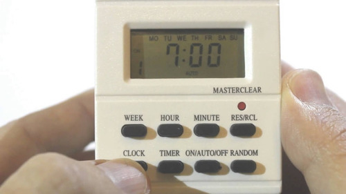 Timer Programable Digital Enchufable Vidriera Heladera 10a