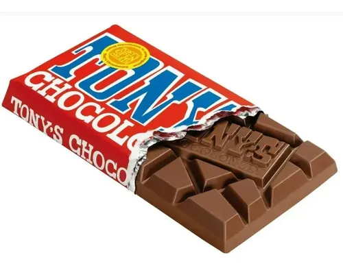 Chocolonely Tony s Barra de Chocolate ao Leite 180g | MercadoLivre