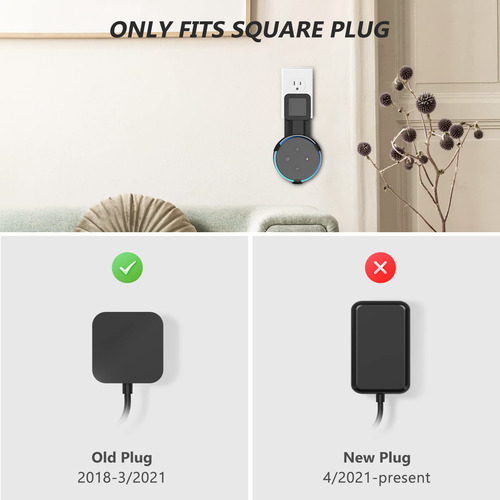 Soporte De Montaje En Pared Para Echo Dot 3.a Gen.