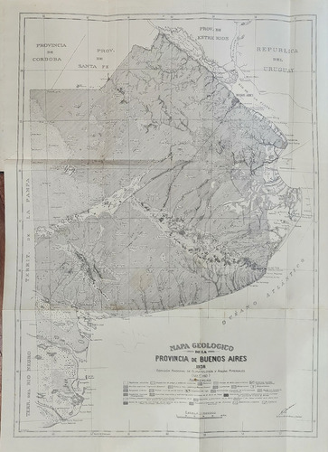 Datos Geológicos De La Provincia De Buenos Aires. 1938