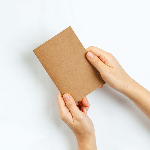 Libreta Ecológica A6 30 Hojas Rayadas - 2m Marrón