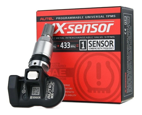 Imagen 2 de 3 de Sensor Tpms Llanta Autel Mx-sensor 315 Y 433 Mhz Cromada