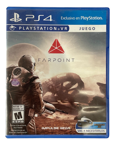 Juego Original Ps4 Farpoint Para Psvr Playstation 4 Vr (Usado)