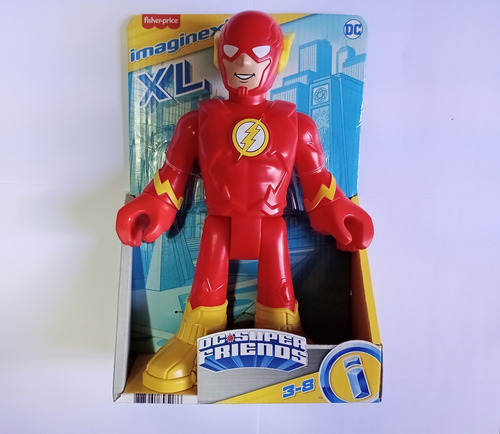Flash Imaginext Figura Dc Wally West Super Amigos Fisher