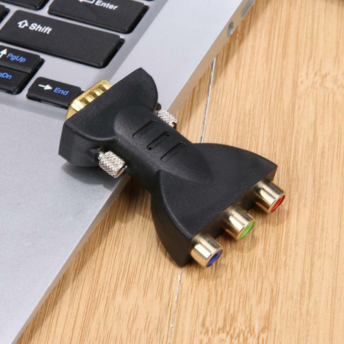 .. Conector De Vídeo Componente Estilo T Hembra Vga 3rca Rgb
