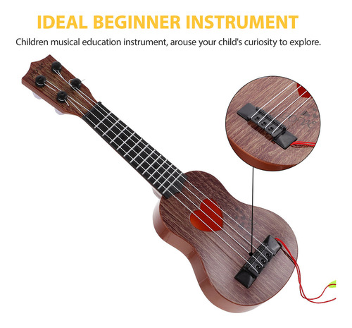 U Puzzle De Ukelele Con Guitarras Para Niños