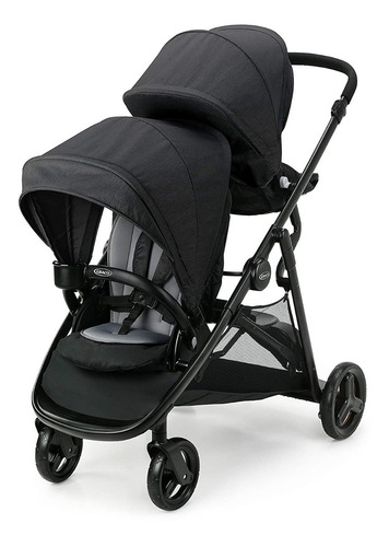 Coche Graco Ready2grow Lx 2.0 Doble Gemelar Gotham Duo