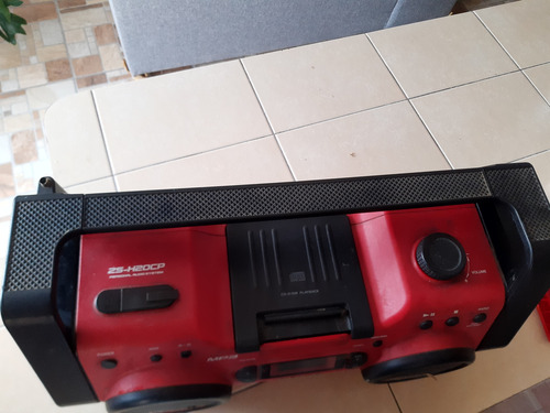 Radiograbadora Sony Zs-h20cp (como Xplod) Rojo (Usado)