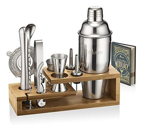 Kit, Juego De Utensilios Rocksly Mixology Bartender Kit Y Ju