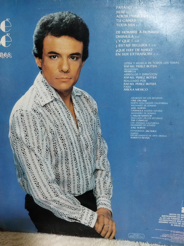 Disco Vinilo Reflexiones José Jose (Usado)