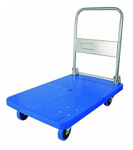 Carrito Plegable 300kg Con Plataforma De Plástico, Zf5081