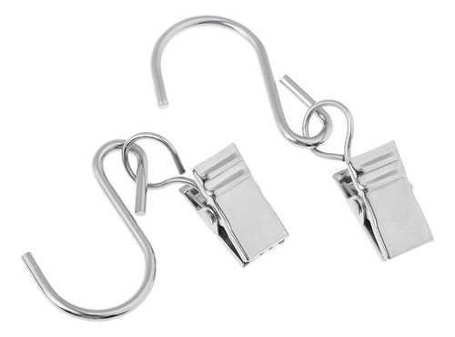 Sp. 10 Pinzas De Metal De Resorte De Metal Para Cortina Con