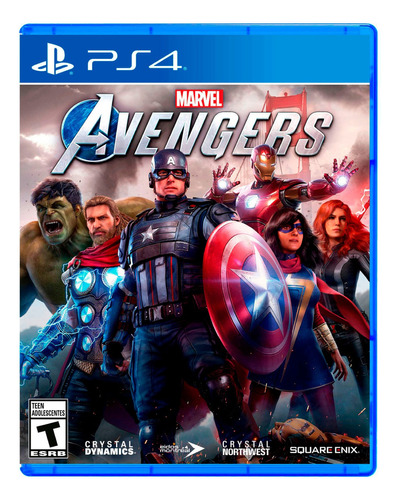 Juego Ps4 Marvel Avengers